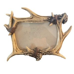 Rustic Antler photo frame, 4x6